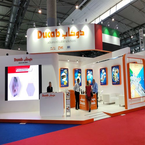 double-decker exhibition stand design company