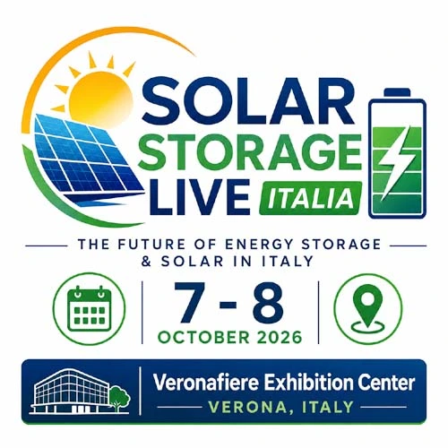 Solar & Storage Live 2026 Verona, Italy Exhibition Stand Builder