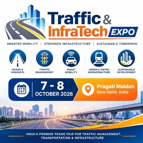 Transport + Traffic Infra Tech Expo 2026 New Delhi, India Exhibition Stand Builder